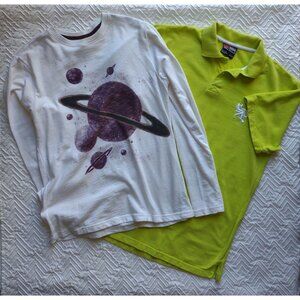 South Pole Wonder Nation Boys Youth Size XL/XXL 18/20 Bundle 2 Shirts Tops Polo